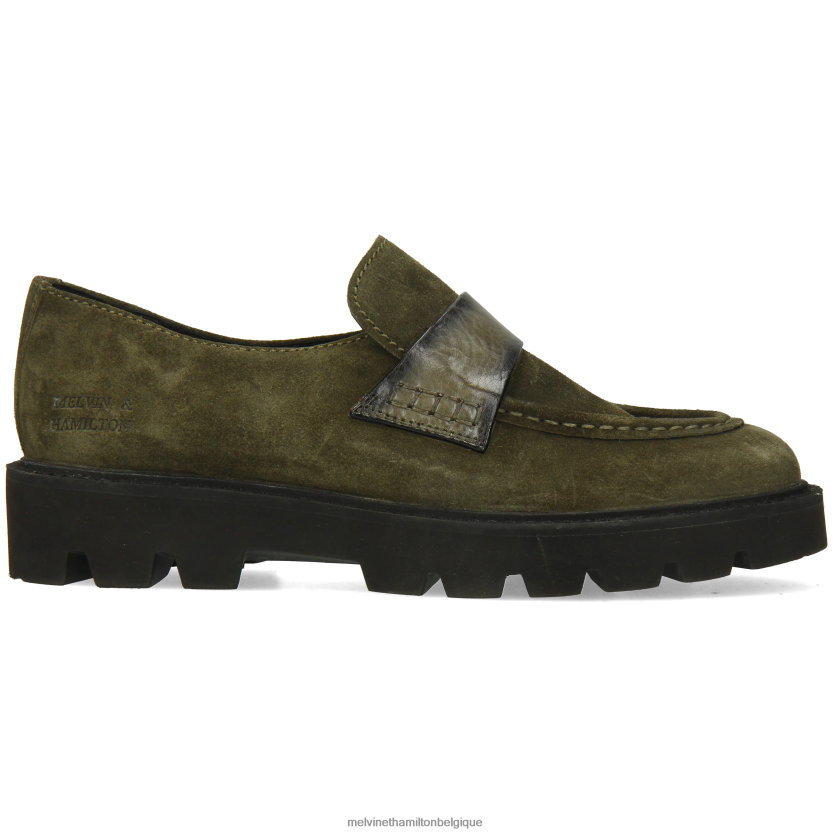 Melvin & Hamilton femmes jade 58 R442281327 flâneurs vert