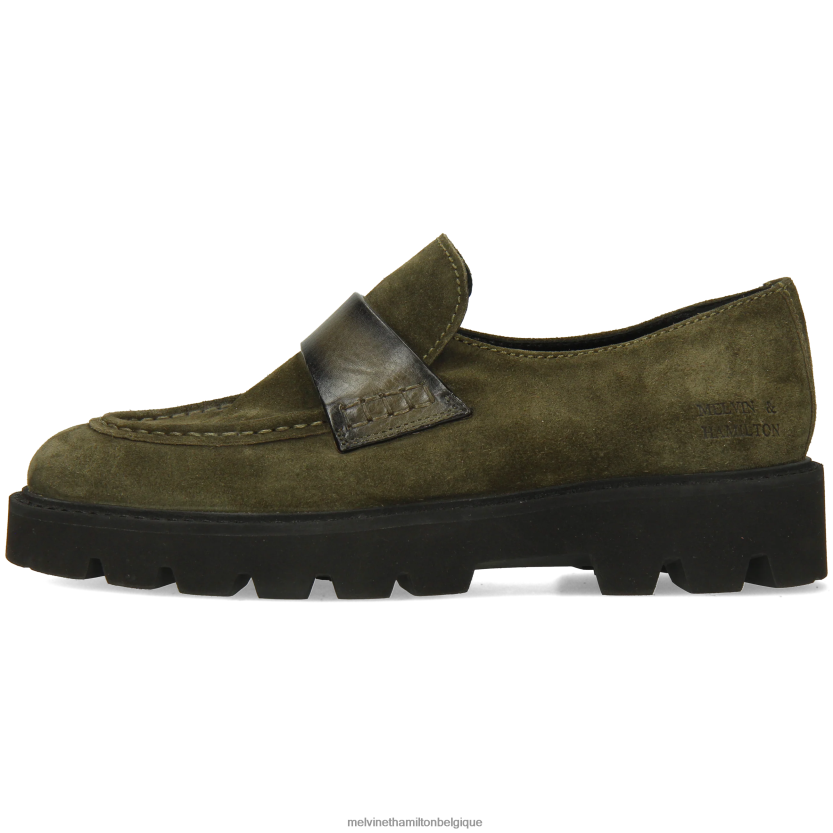 Melvin & Hamilton femmes jade 58 R442281327 flâneurs vert