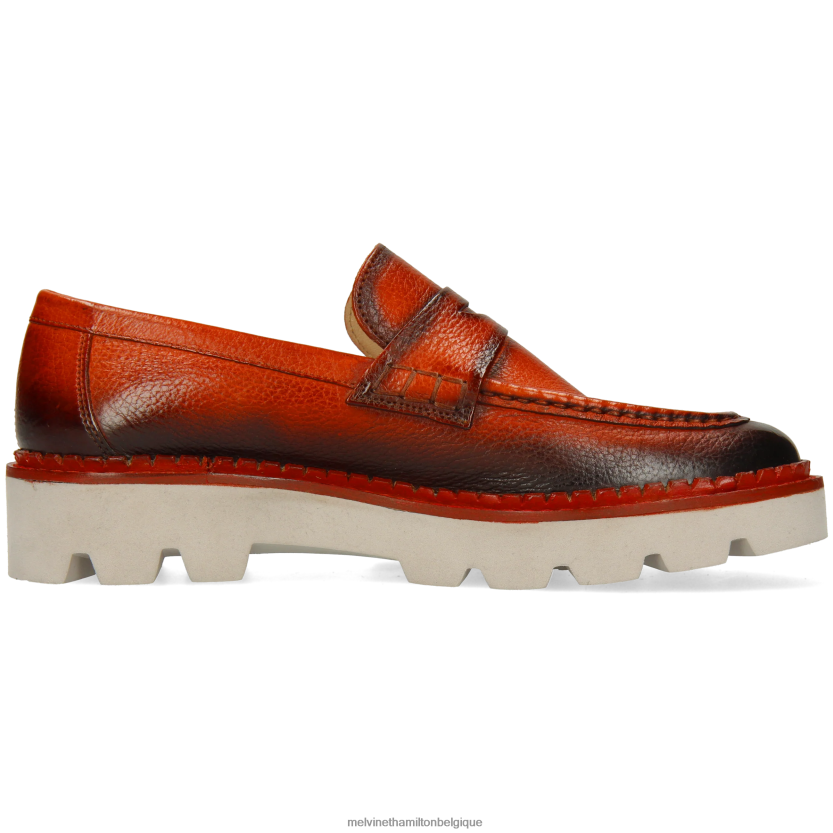 Melvin & Hamilton femmes jade 6 R442281394 flâneurs orange