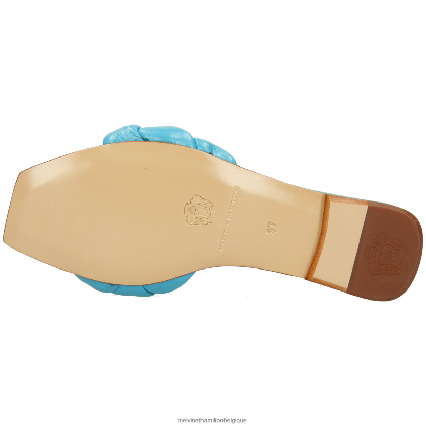 Melvin & Hamilton femmes Brooke 10 R442281589 mules turquoise