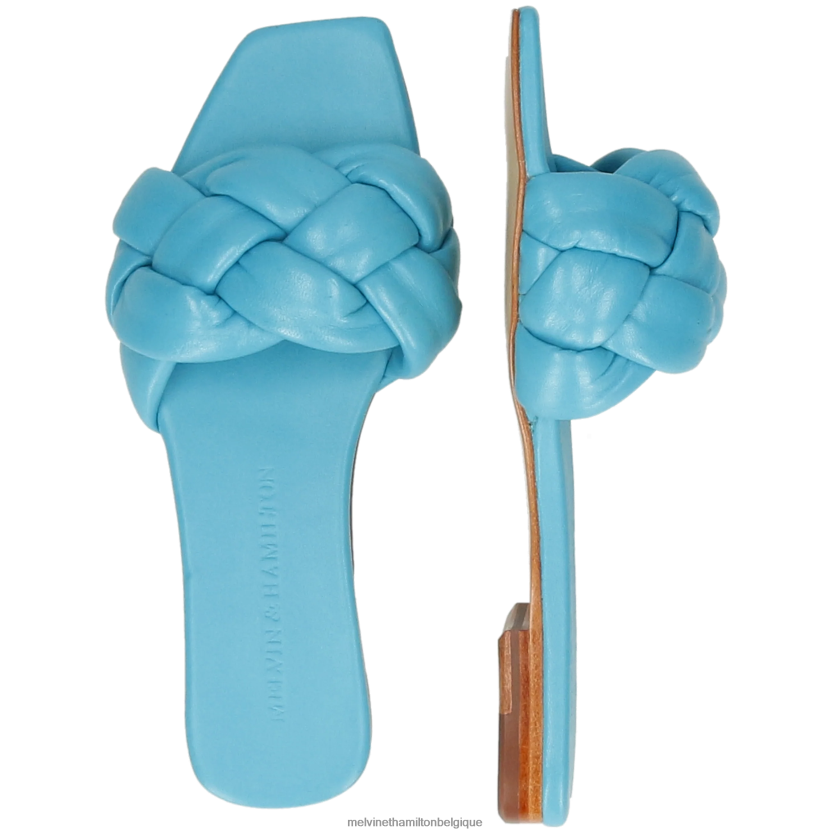 Melvin & Hamilton femmes Brooke 10 R442281589 mules turquoise