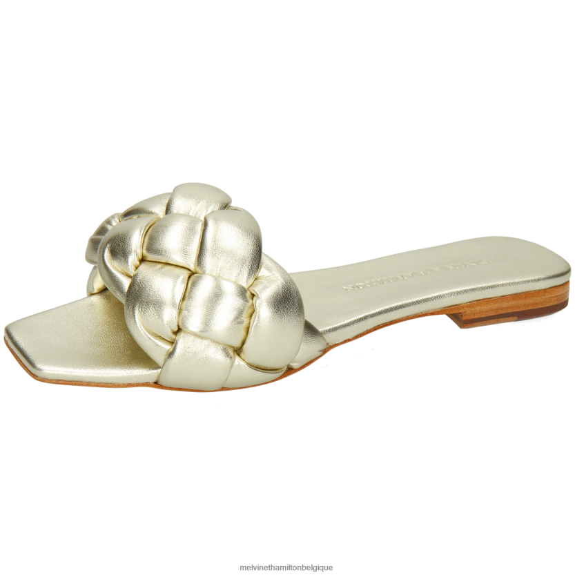 Melvin & Hamilton femmes Brooke 10 R442281609 mules argent