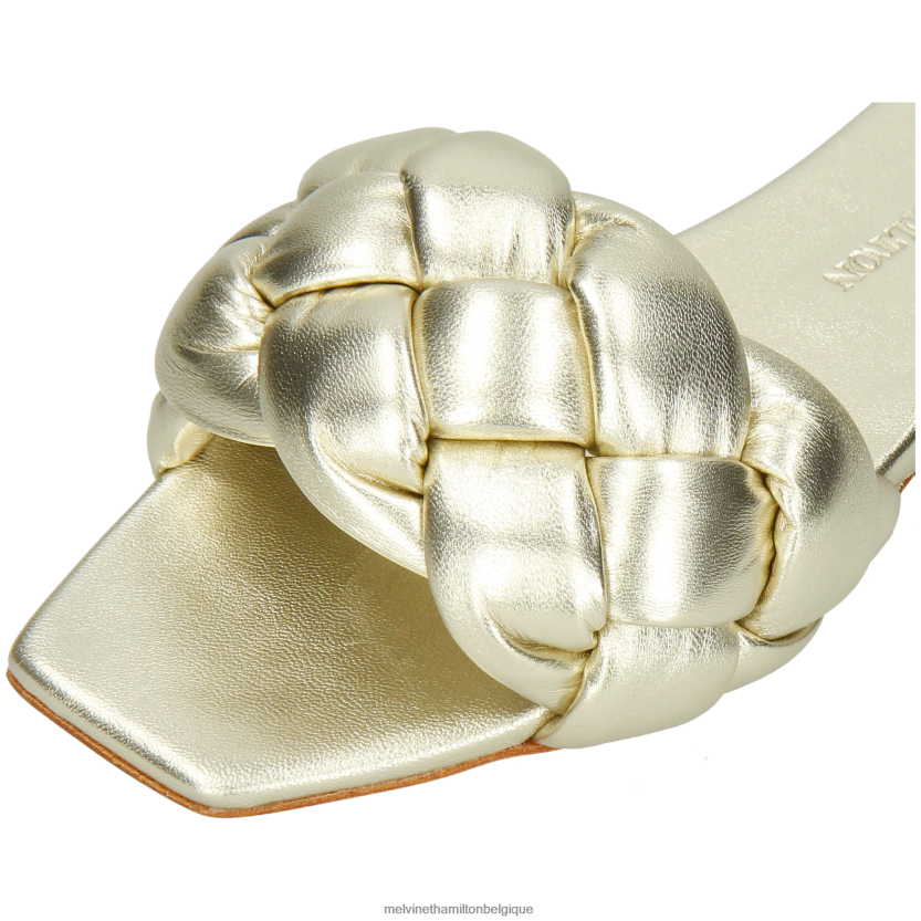 Melvin & Hamilton femmes Brooke 10 R442281609 mules argent