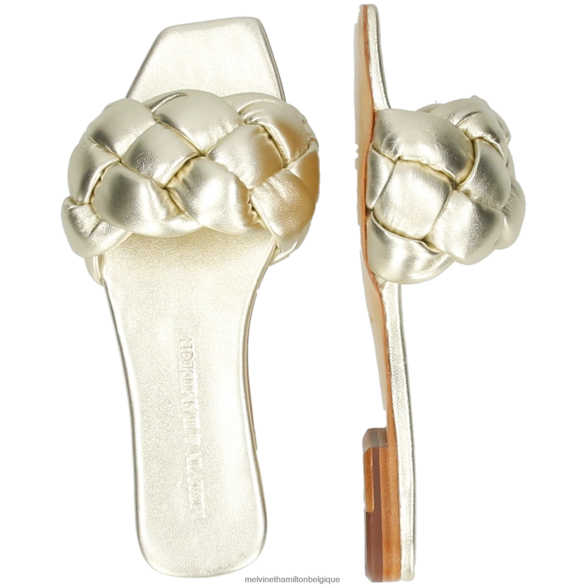 Melvin & Hamilton femmes Brooke 10 R442281609 mules argent