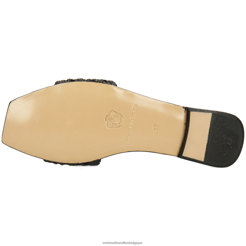 Melvin & Hamilton femmes Brooke 12 R442281575 mules noir