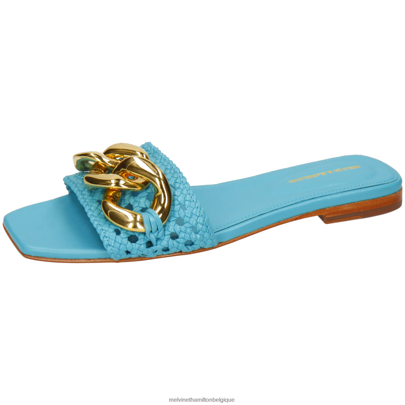 Melvin & Hamilton femmes Brooke 12 R442281603 mules turquoise