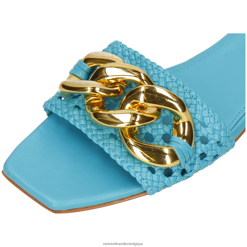 Melvin & Hamilton femmes Brooke 12 R442281603 mules turquoise