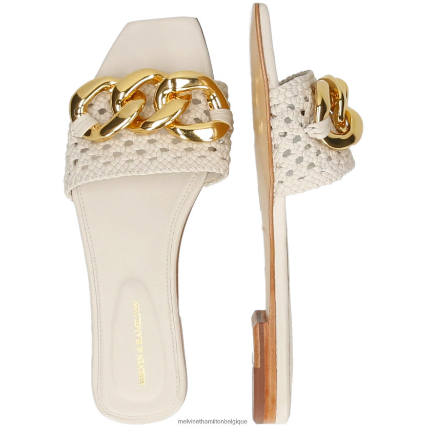 Melvin & Hamilton femmes Brooke 12 R442281615 mules beige