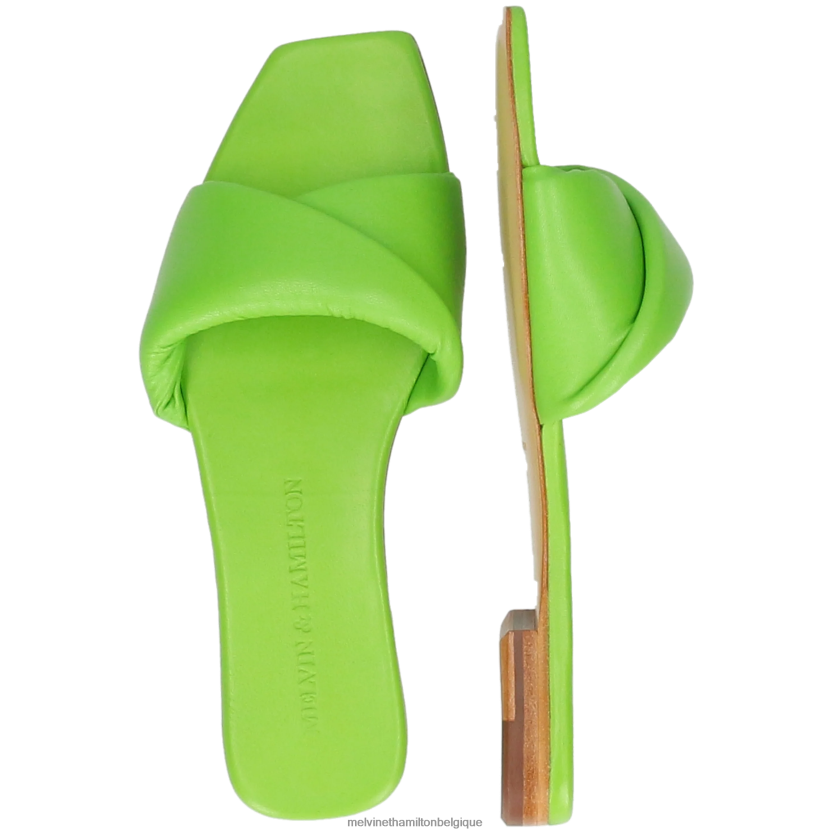 Melvin & Hamilton femmes Brooke 13 R442281580 mules vert