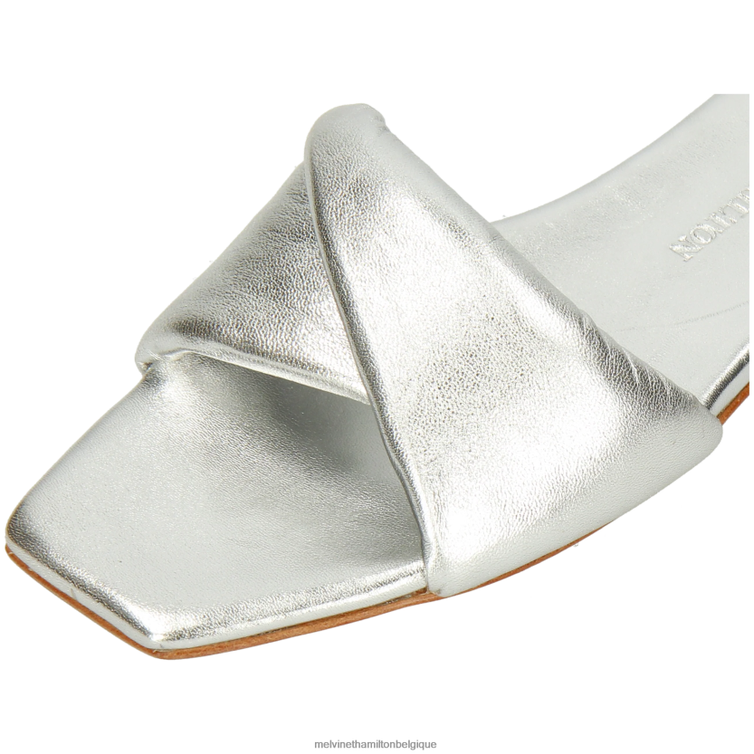 Melvin & Hamilton femmes Brooke 13 R442281588 mules argent