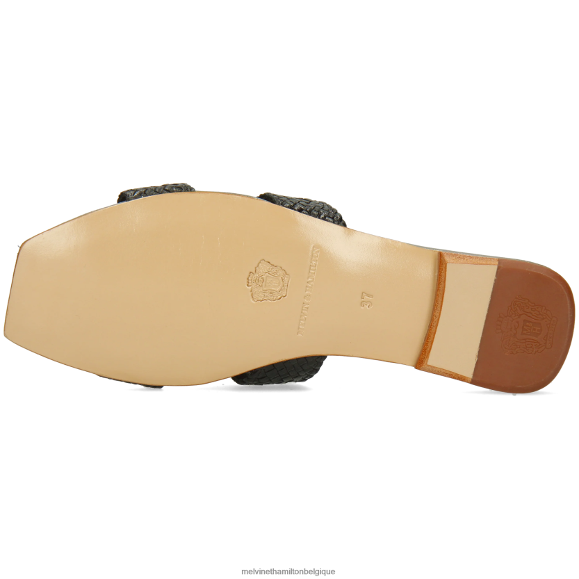 Melvin & Hamilton femmes Brooke 16 R442281578 mules noir