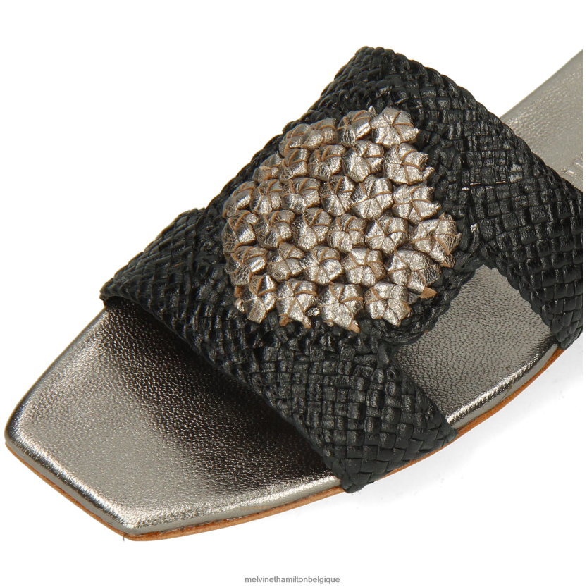 Melvin & Hamilton femmes Brooke 16 R442281578 mules noir