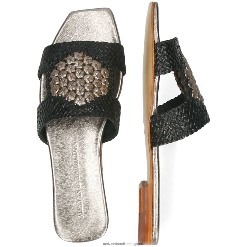 Melvin & Hamilton femmes Brooke 16 R442281578 mules noir