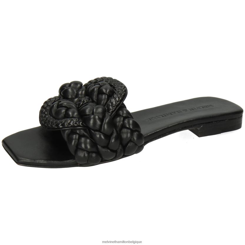 Melvin & Hamilton femmes Brooke 2 R442281670 mules noir