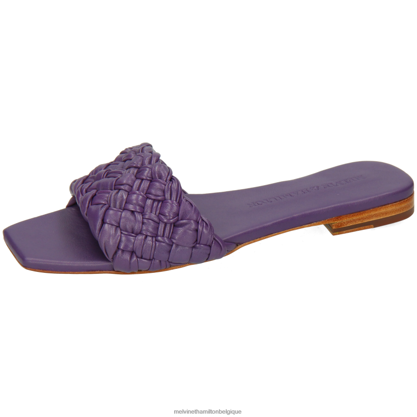 Melvin & Hamilton femmes Brooke 5 R442281558 mules violet