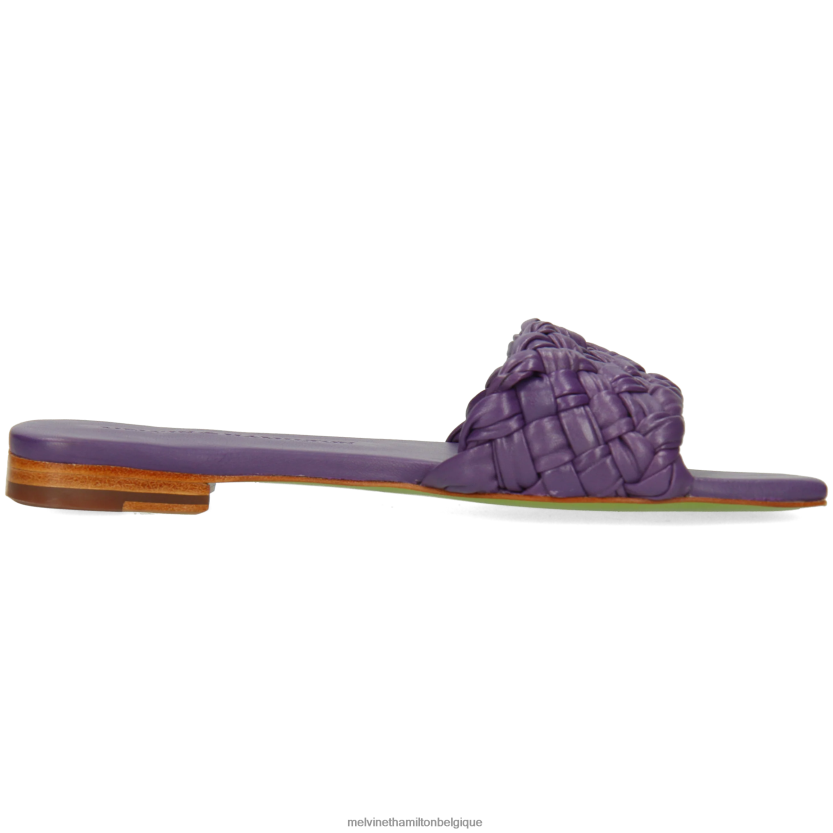 Melvin & Hamilton femmes Brooke 5 R442281558 mules violet