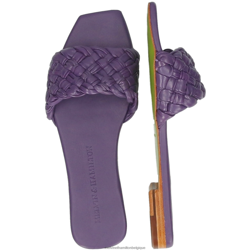 Melvin & Hamilton femmes Brooke 5 R442281558 mules violet
