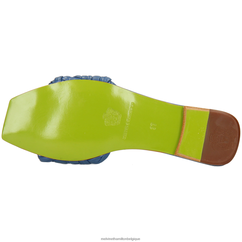 Melvin & Hamilton femmes Brooke 5 R442281581 mules bleu