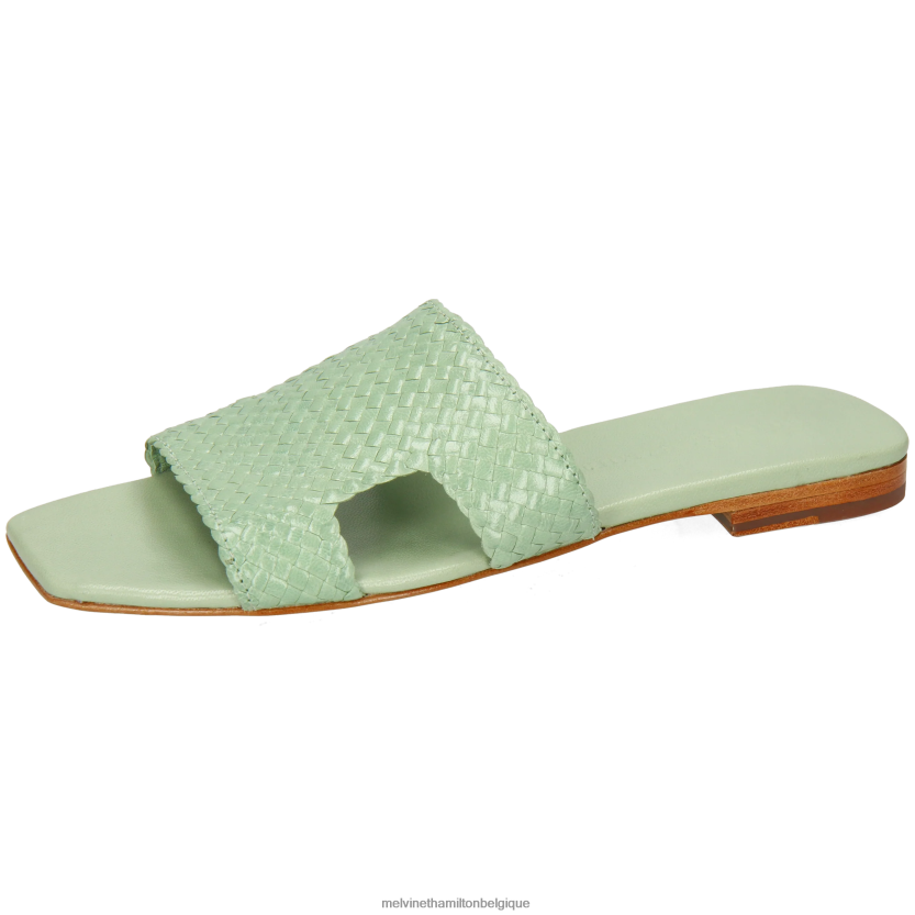 Melvin & Hamilton femmes Brooke 7 R442281556 mules vert
