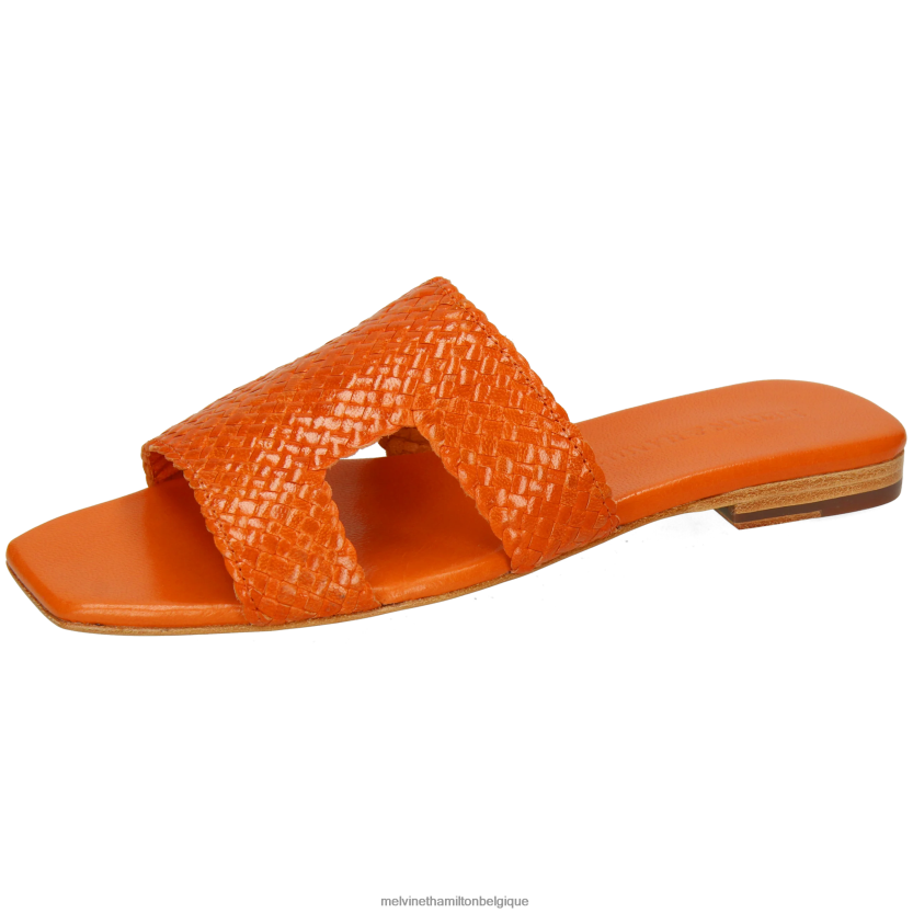 Melvin & Hamilton femmes Brooke 7 R442281616 mules orange