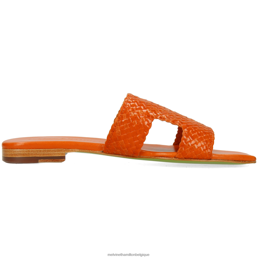 Melvin & Hamilton femmes Brooke 7 R442281616 mules orange