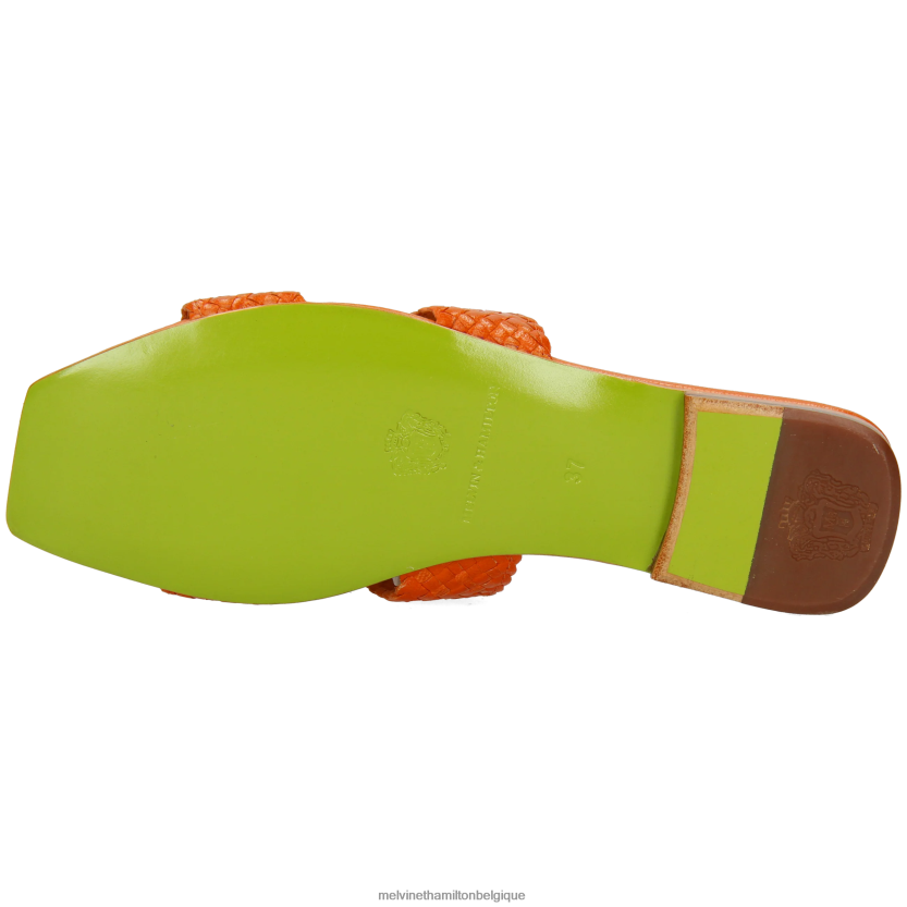 Melvin & Hamilton femmes Brooke 7 R442281616 mules orange