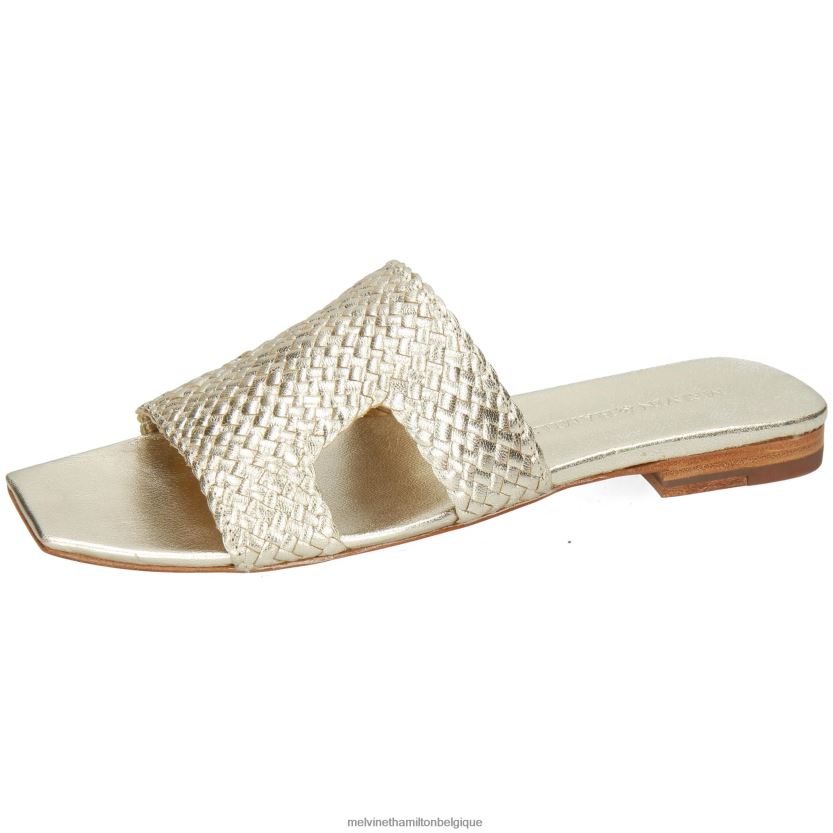 Melvin & Hamilton femmes Brooke 7 R442281723 mules or