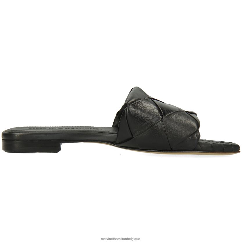 Melvin & Hamilton femmes Brooke 9 R442281557 mules noir