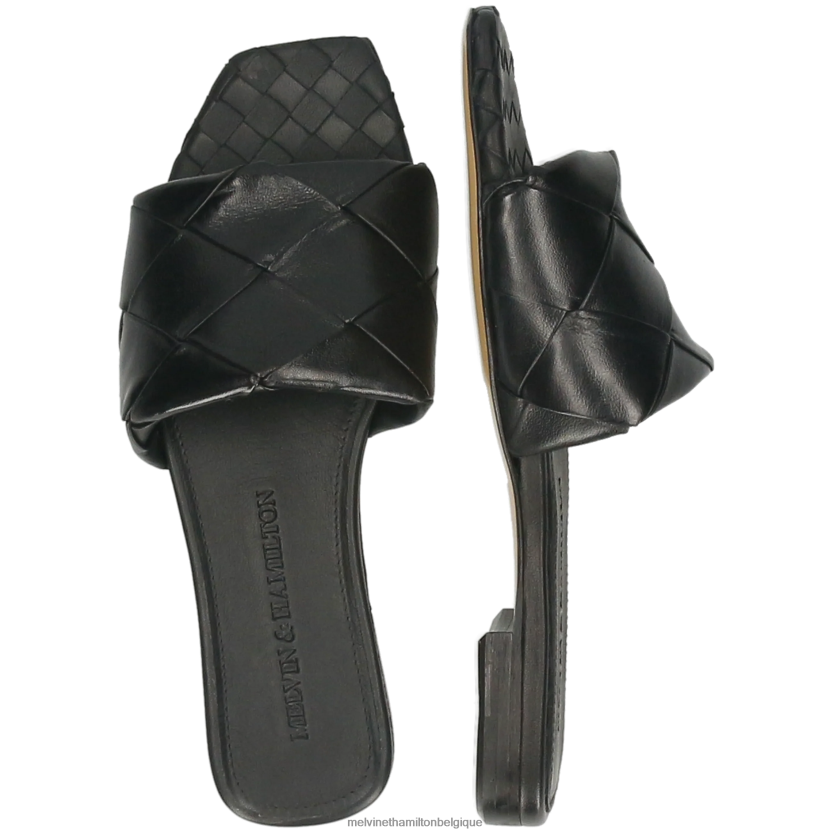 Melvin & Hamilton femmes Brooke 9 R442281557 mules noir
