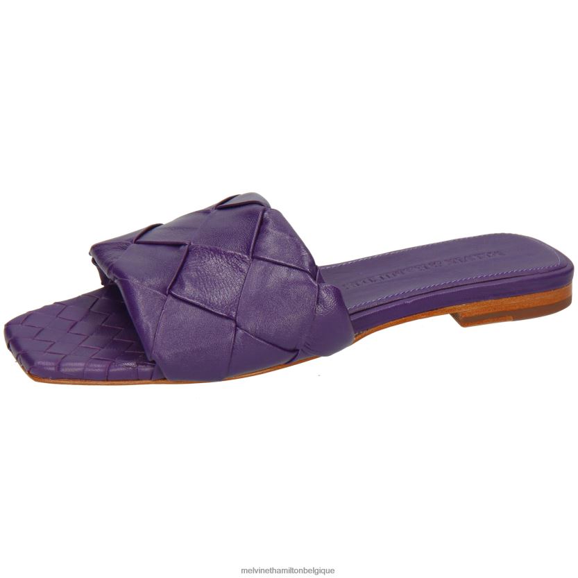 Melvin & Hamilton femmes Brooke 9 R442281604 mules violet