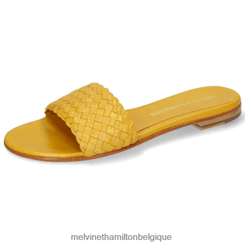 Melvin & Hamilton femmes Hanna 26 R442281652 mules jaune