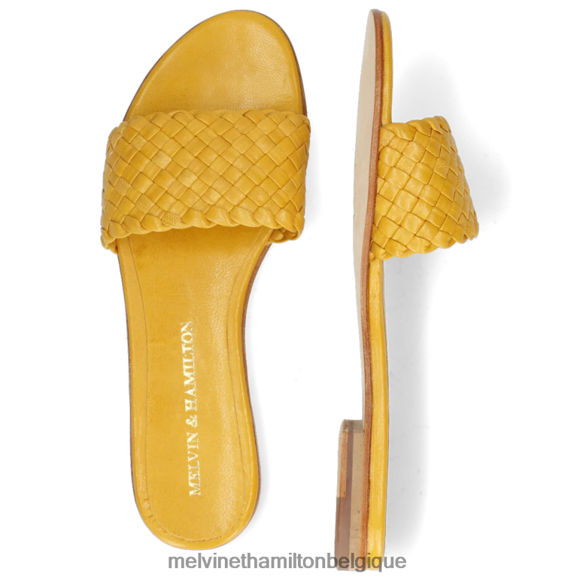 Melvin & Hamilton femmes Hanna 26 R442281652 mules jaune