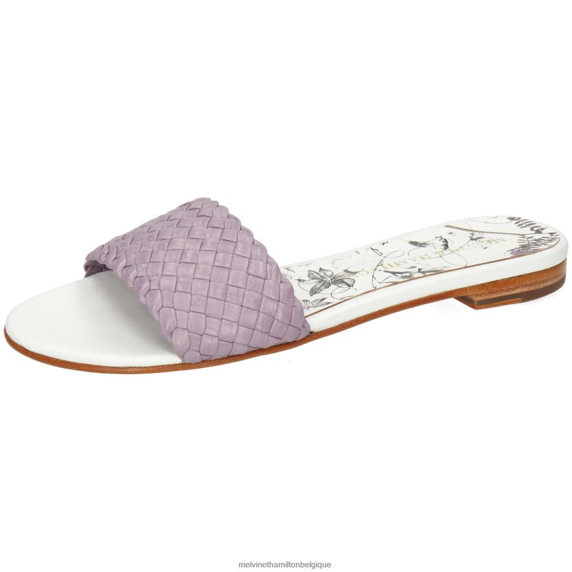 Melvin & Hamilton femmes Hanna 26 R442281678 mules violet
