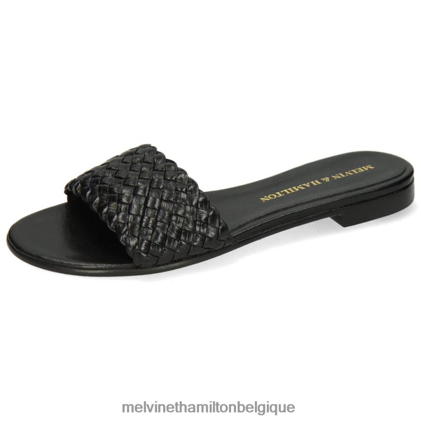 Melvin & Hamilton femmes Hanna 26 R442281683 mules noir