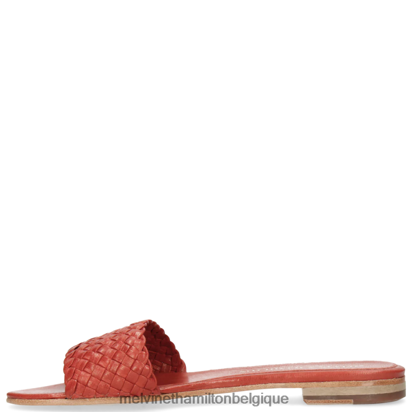 Melvin & Hamilton femmes Hanna 26 R442281772 mules rouge