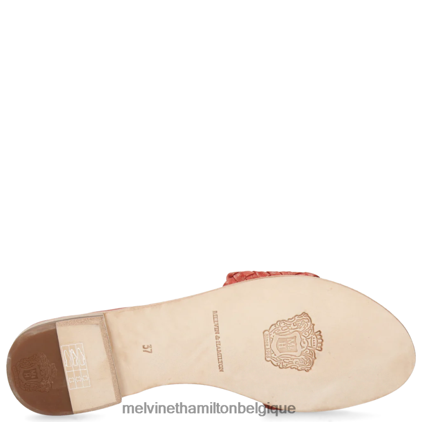Melvin & Hamilton femmes Hanna 26 R442281772 mules rouge