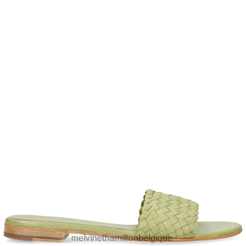 Melvin & Hamilton femmes Hanna 26 R442281774 mules vert