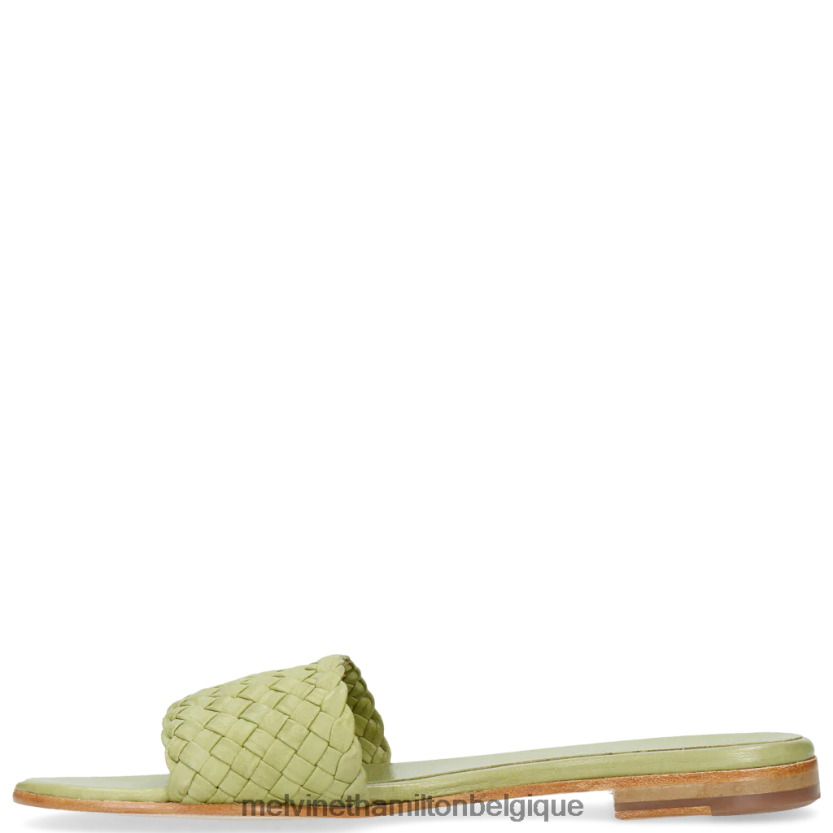 Melvin & Hamilton femmes Hanna 26 R442281774 mules vert