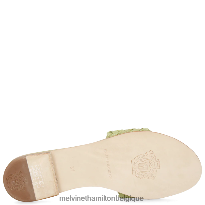 Melvin & Hamilton femmes Hanna 26 R442281774 mules vert