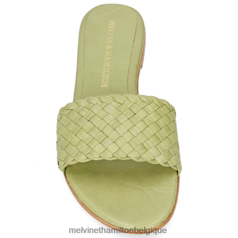 Melvin & Hamilton femmes Hanna 26 R442281774 mules vert