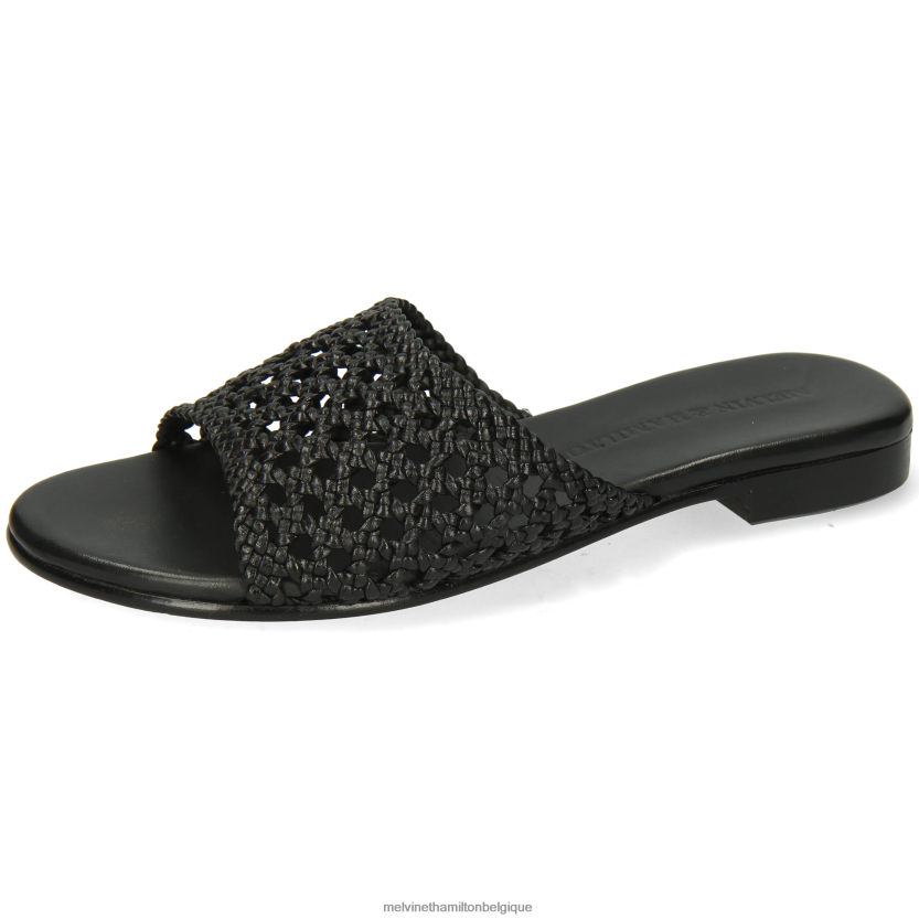 Melvin & Hamilton femmes Hanna 5 R442281775 mules noir