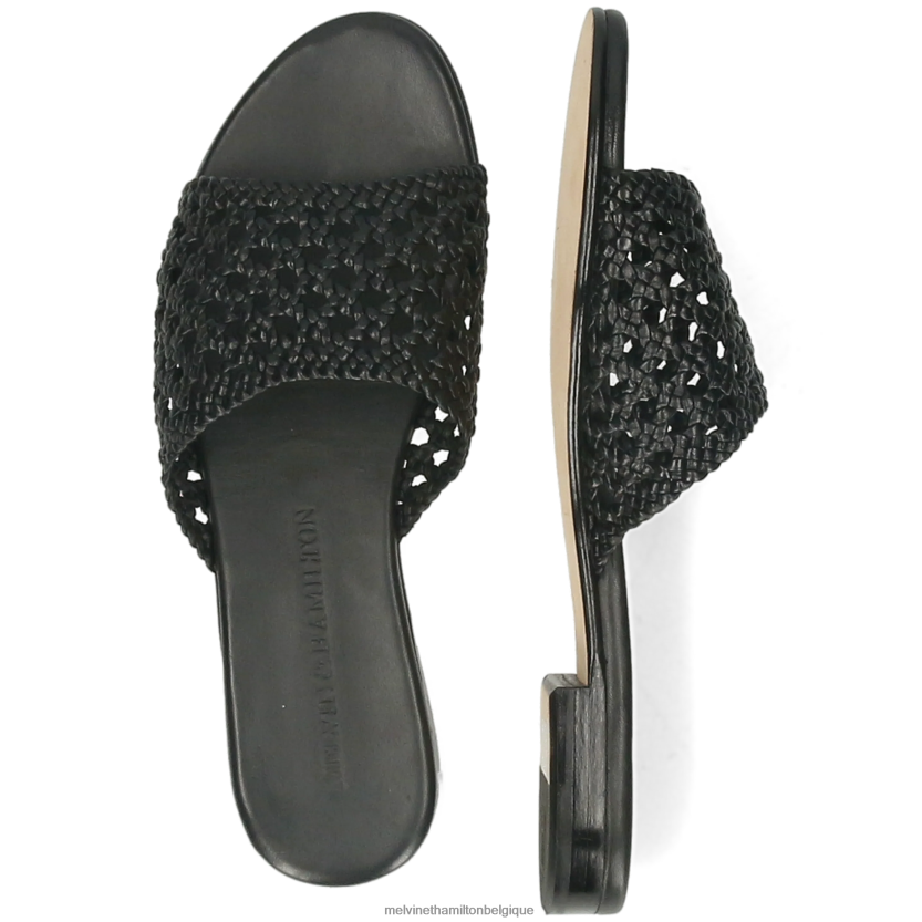 Melvin & Hamilton femmes Hanna 5 R442281775 mules noir