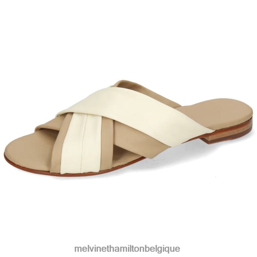 Melvin & Hamilton femmes Hanna 60 R442281634 mules beige