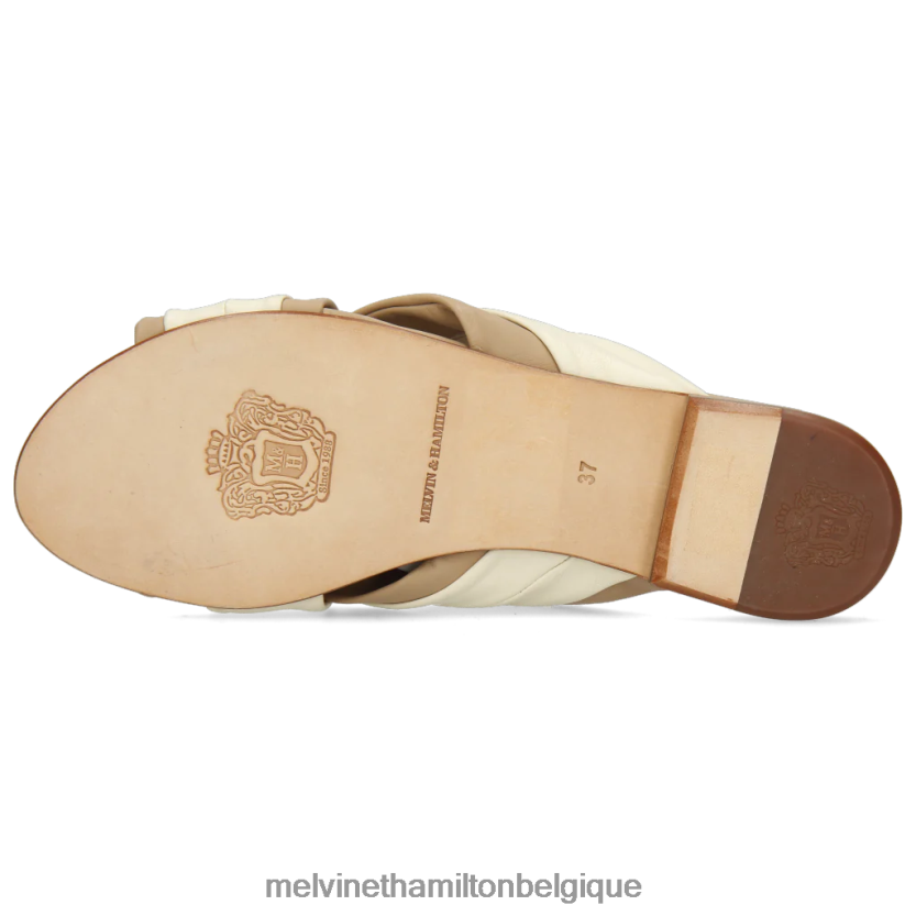 Melvin & Hamilton femmes Hanna 60 R442281634 mules beige
