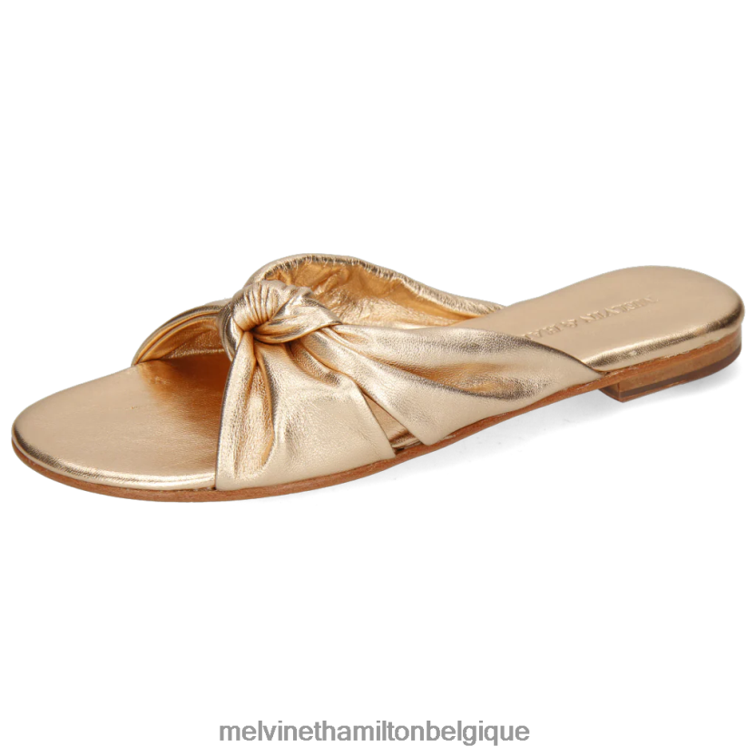 Melvin & Hamilton femmes Hanna 63 R442281705 mules cuivre
