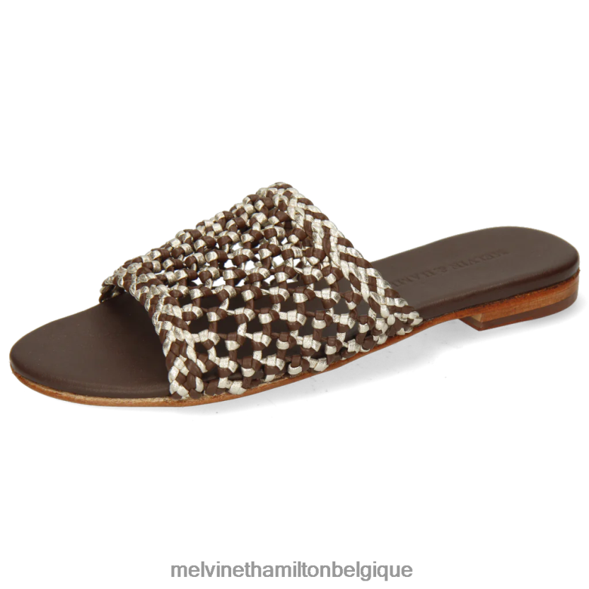 Melvin & Hamilton femmes Hanna 64 R442281716 mules brun