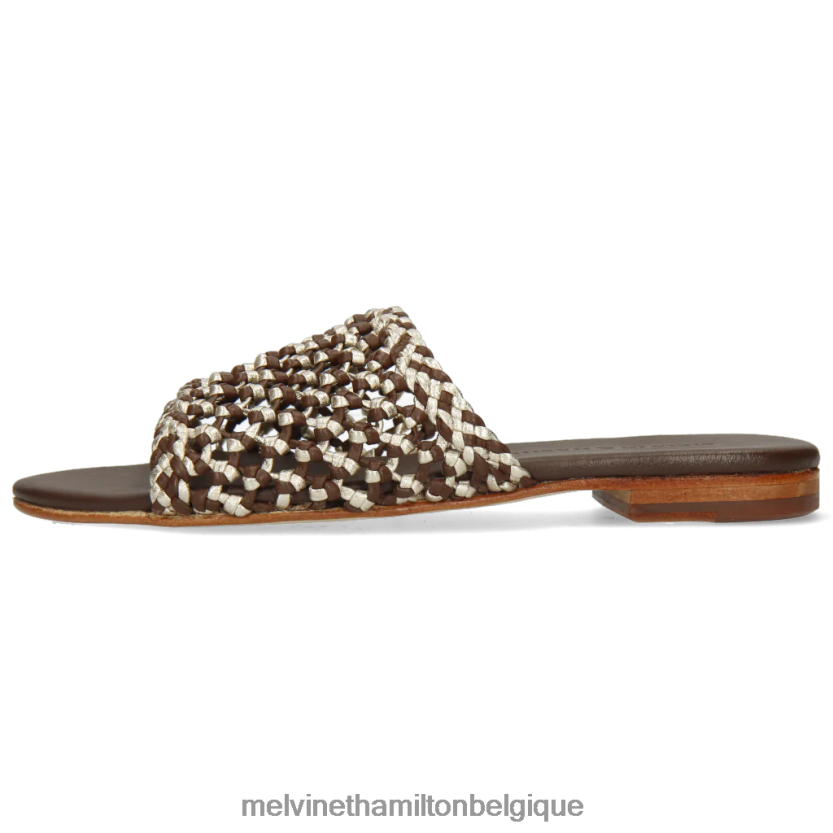 Melvin & Hamilton femmes Hanna 64 R442281716 mules brun