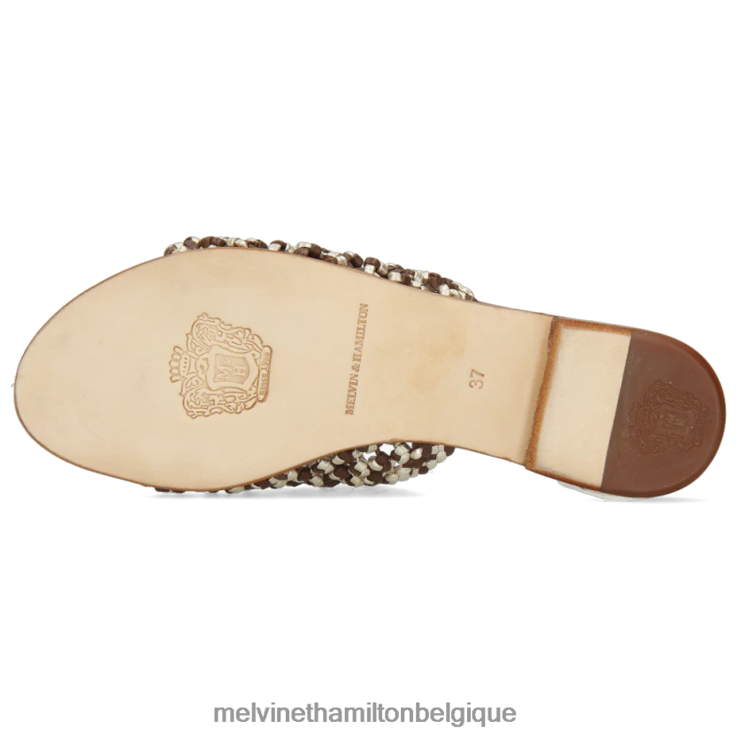 Melvin & Hamilton femmes Hanna 64 R442281716 mules brun