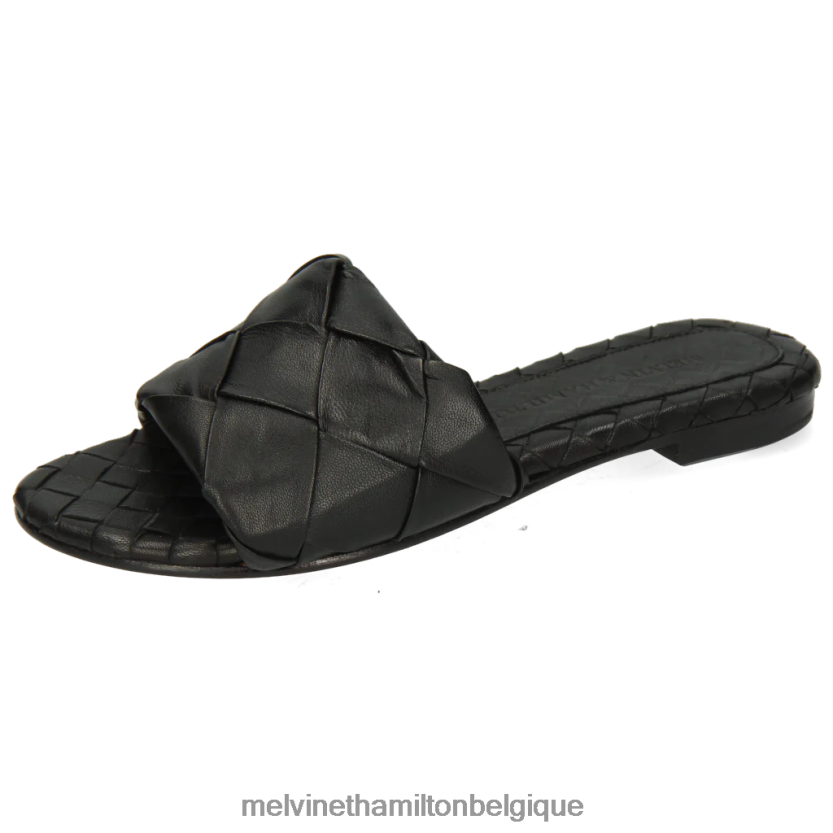 Melvin & Hamilton femmes Hanna 67 R442281649 mules noir