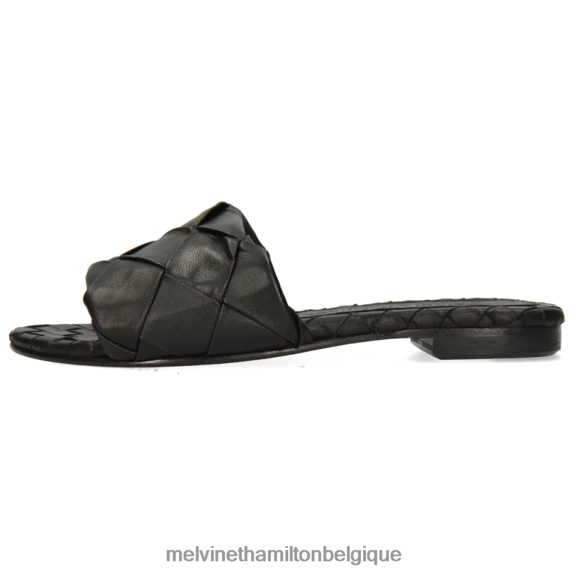 Melvin & Hamilton femmes Hanna 67 R442281649 mules noir